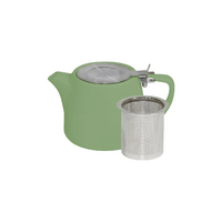 Brew - Sage Stackable Teapot 500ml wS/S Infuser & Lid Pack of 2