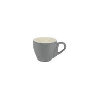 Brew - French Grey/White Espresso Cup 90ml Pack of 6