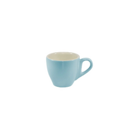 Brew Maya Blue/White Espresso Cup 90ml Pack of 6