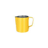 Brew Milk Frothing Jug S/S 600ml Yellow