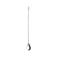 Zanzi Teardrop Bar Spoon Stainless Steel 300mm