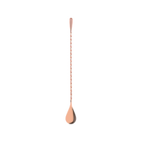 Zanzi Teardrop Bar Spoon Rose Gold 300mm