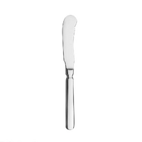 Paris Butter Knife Stainless Steel Solid Handle 173mm Pkt of 12