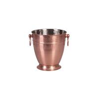 Moda Copper Finish Champagne Bucket Ribbed