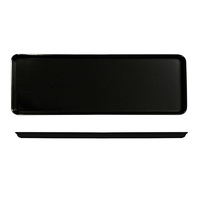 Discontinued.....Ryner Melamine Sandwich Tray Black 500x180mm