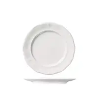 Luzerne Round Scalloped Wide Rim Plate 230mm Set of 6