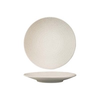 Luzerne Zen White Swirl Plate 155mm Set of 6