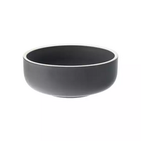 Utopia Forma Charcoal Round Bowl 120mm Pkt of 12