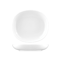 Sango Flat Bowl Oval 1270ml White Ctn of 12