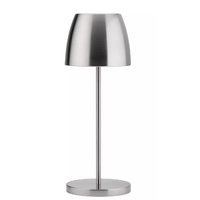 Illumina Montserrat Utopia LED Cordless Lamp Brushed Silver