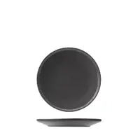 Utopia Core Slate Round Plate 175mm Pkt of 6