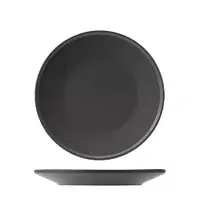 Utopia Core Slate Round Plate 250mm Pkt of 6