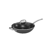 Pujadas Commercial Grade Non-stick Wok with Lid 320mm