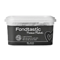 Fondtastic BLACK Fondant 250G