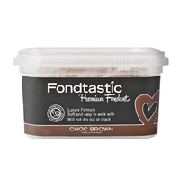 Fondtastic Choc Brown Fondant 250g