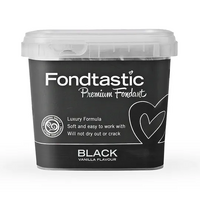 Fondtastic Black Fondant 1kg