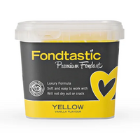 Fondtastic Yellow Fondant 1kg