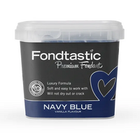 Fondtastic Navy Blue Fondant 1kg