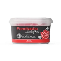 Fondtastic Modelling Paste Red 250G