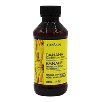 LorAnn Baking Emulsion Banana 4oz/118ml