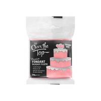 Over The Top Rose Pink Premium Sugar Paste Fondant 250G