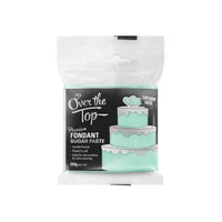 Over The Top Turquoise Premium Sugar Paste Fondant 250G