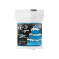 Over The Top Ice Blue Premium Sugar Paste Fondant 250G