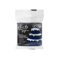 Over The Top Navy Blue Premium Sugar Paste Fondant 250G