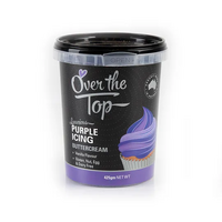 Over the Top Buttercream Purple Icing 425G