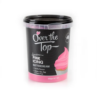 Over the Top Buttercream Pink Icing 425G