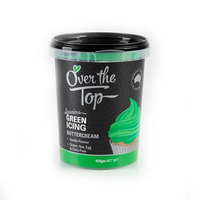 Over the Top Buttercream Green Icing 425G