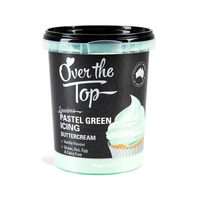 Over the Top Buttercream Pastel Green Icing 425G